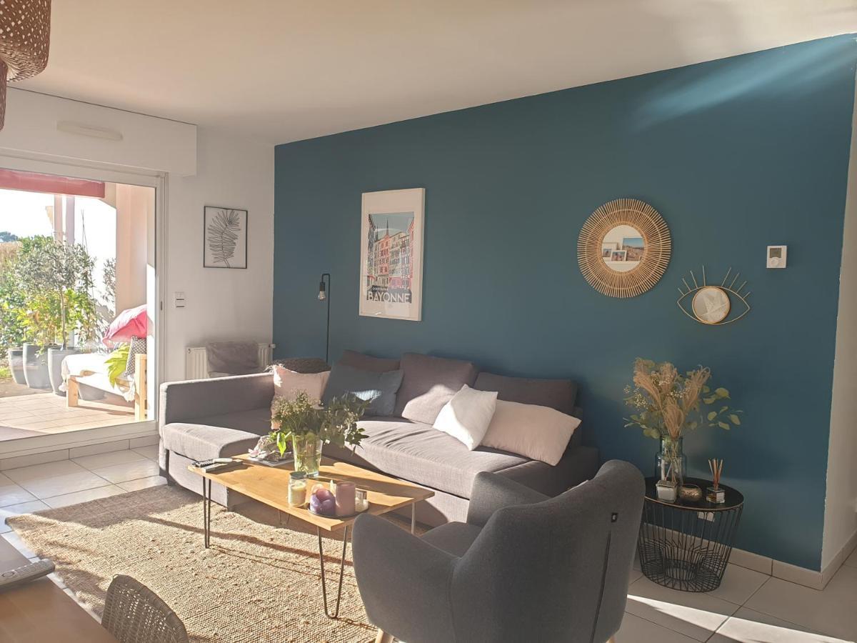 Appartement Calme Avec Jardin Bidart Biarritz Buitenkant foto