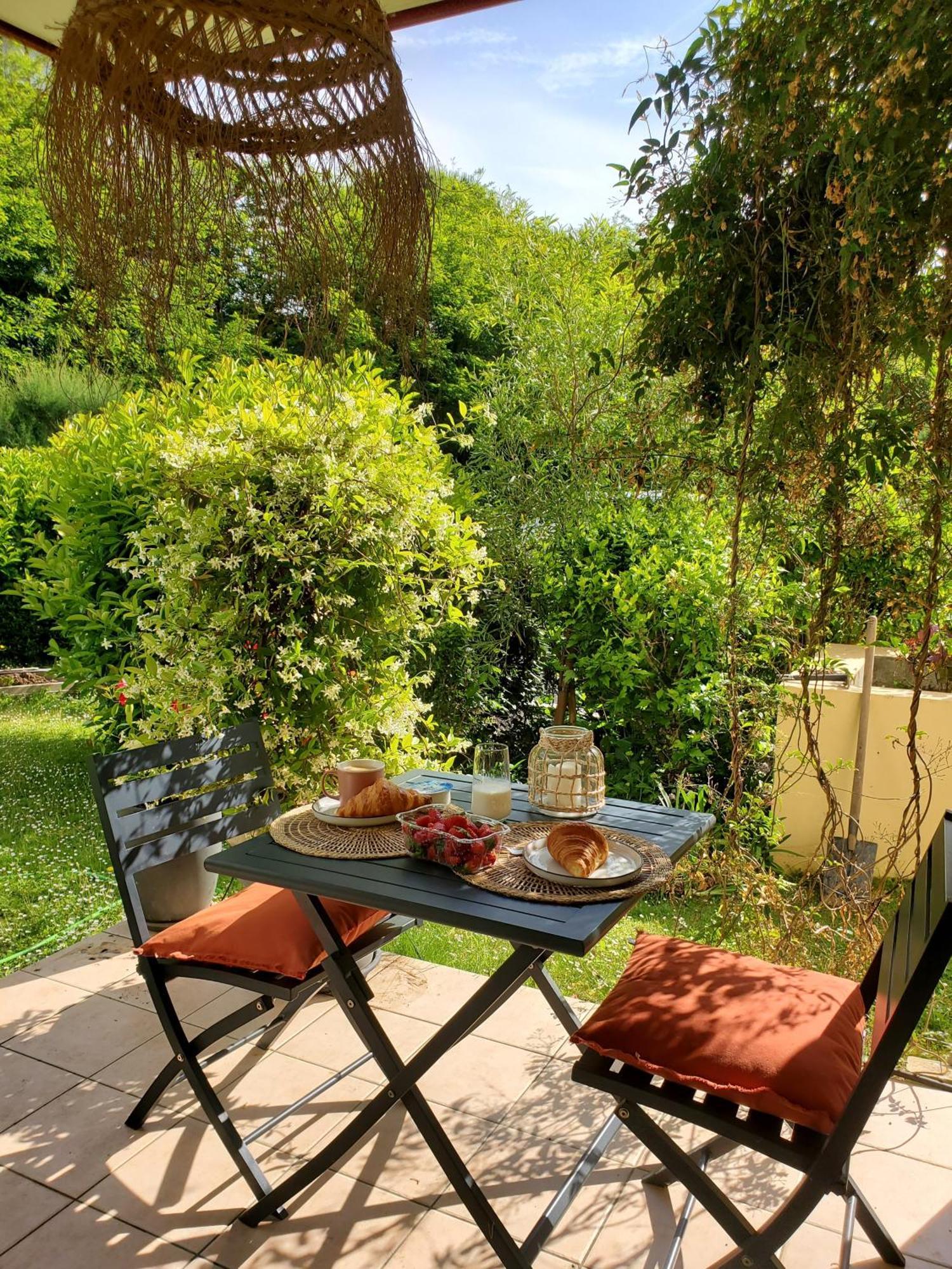 Appartement Calme Avec Jardin Bidart Biarritz Buitenkant foto